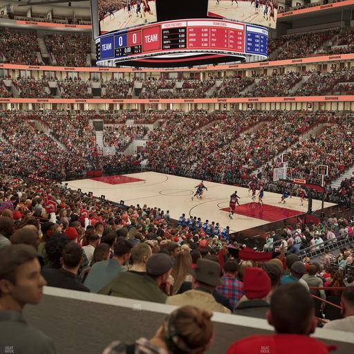 United Center - Section Level I Suite 53 Seat View