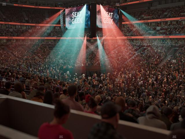 United Center - Section Level I Suite 54 Seat View