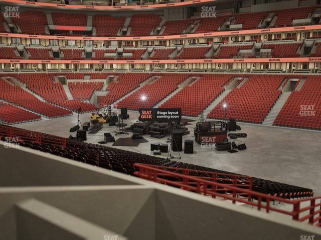 United Center - Section Level I Suite 55 Seat View