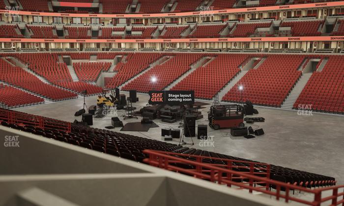 United Center - Section Level I Suite 55 Seat View