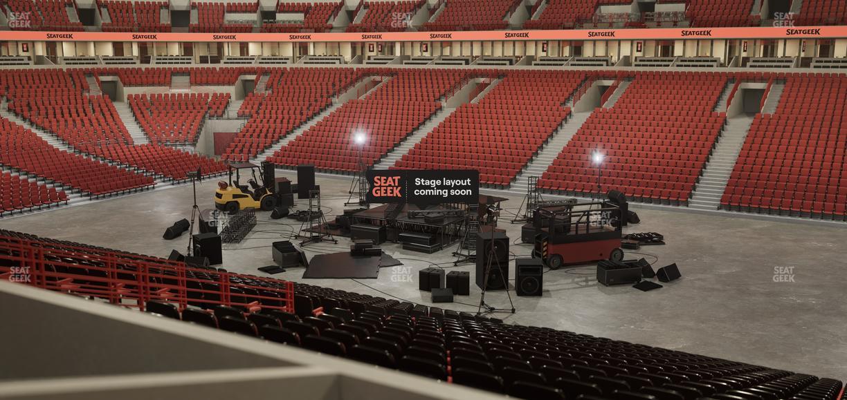 United Center - Section Level I Suite 56 Seat View