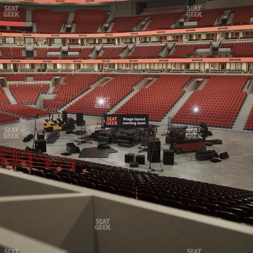 United Center - Section Level I Suite 56 Seat View