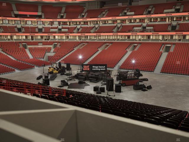 United Center - Section Level I Suite 56 Seat View United Center - Section Level I Suite 56 Seat View