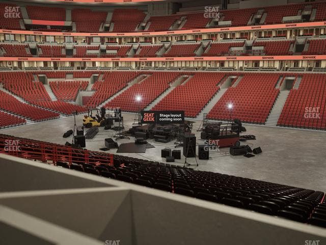 United Center - Section Level I Suite 56 Seat View
