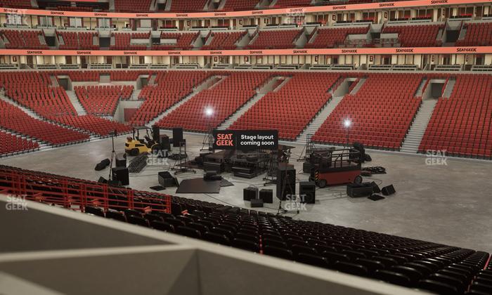 United Center - Section Level I Suite 56 Seat View