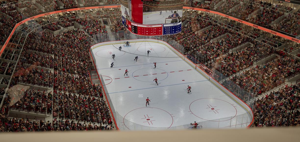 United Center - Section Level I Suite 56 Seat View