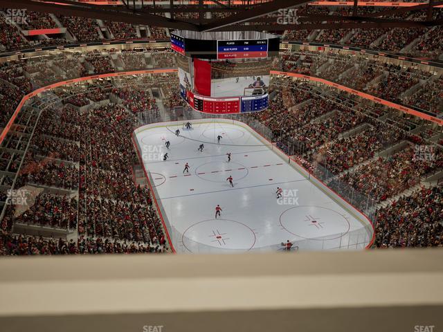 United Center - Section Level I Suite 56 Seat View