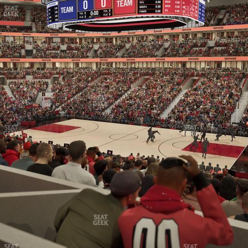 United Center - Section Level I Suite 56 Seat View