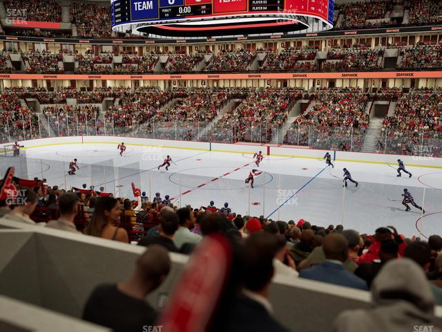 United Center - Section Level I Suite 57 Seat View
