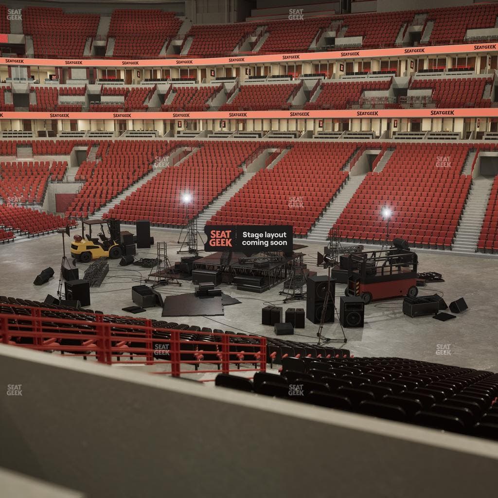 United Center - Section Level I Suite 57 Seat View