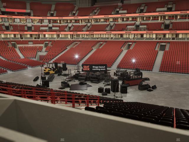 United Center - Section Level I Suite 57 Seat View United Center - Section Level I Suite 57 Seat View