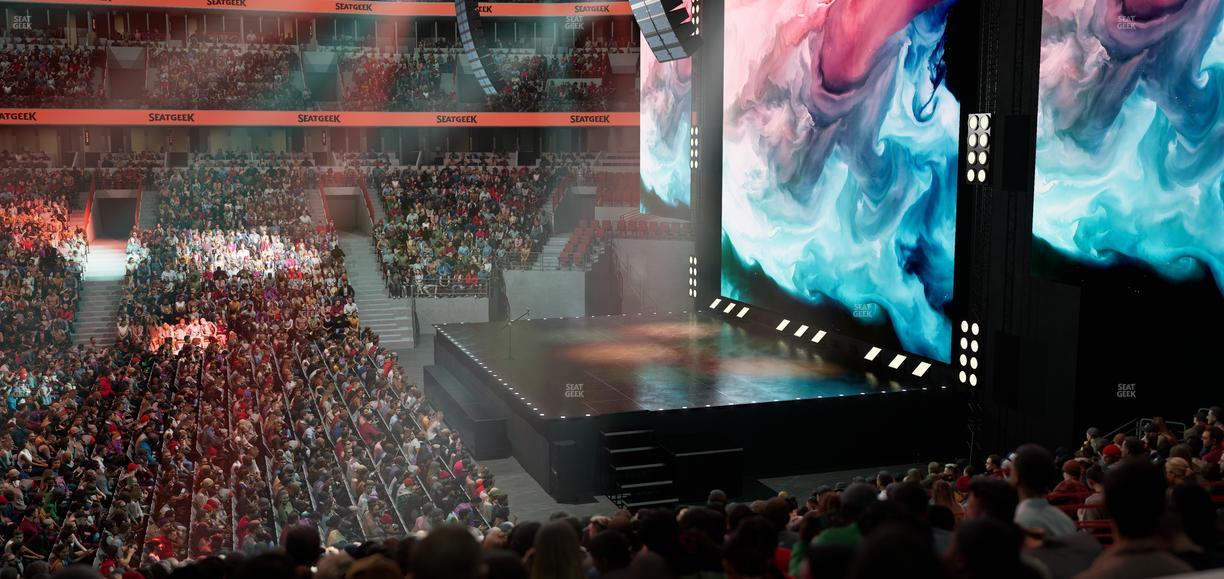 United Center - Section Level I Suite 57 Seat View