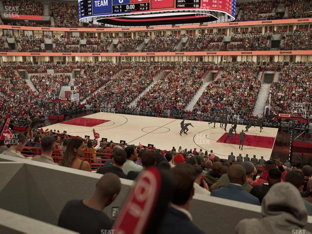 United Center - Section Level I Suite 57 Seat View United Center - Section Level I Suite 57 Seat View