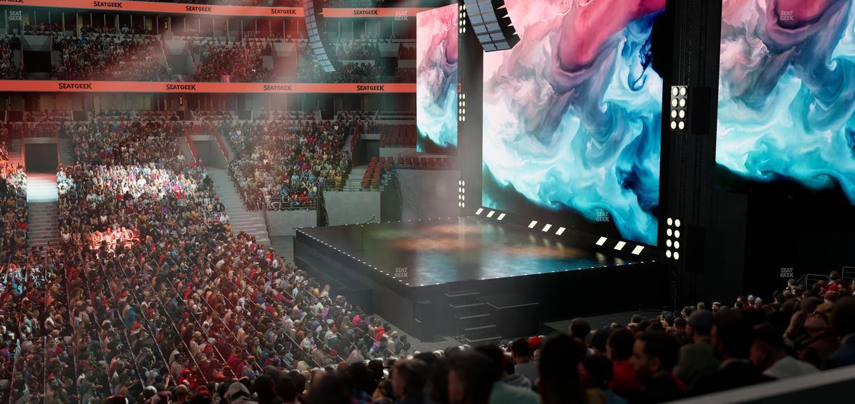 United Center - Section Level I Suite 58 Seat View