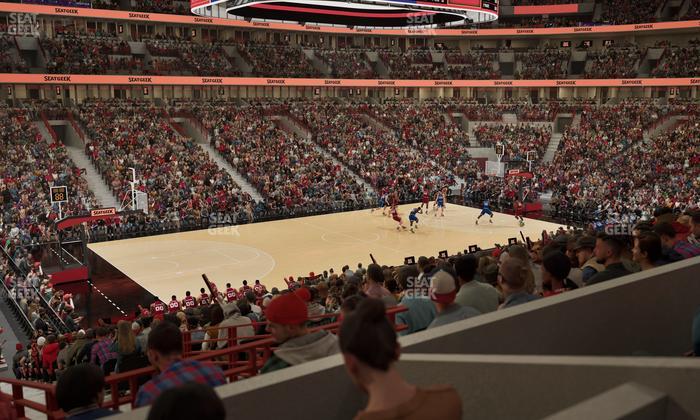 United Center - Section Level I Suite 6 Seat View