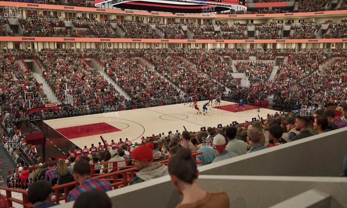 United Center - Section Level I Suite 6 Seat View