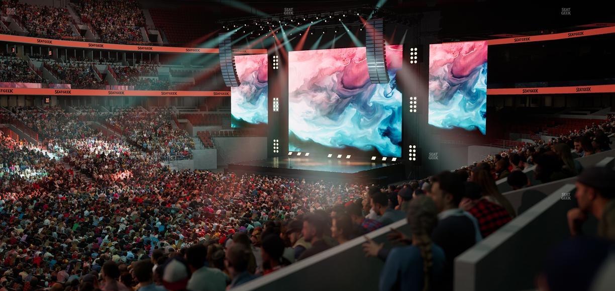 United Center - Section Level I Suite 6 Seat View