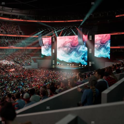 United Center - Section Level I Suite 6 Seat View