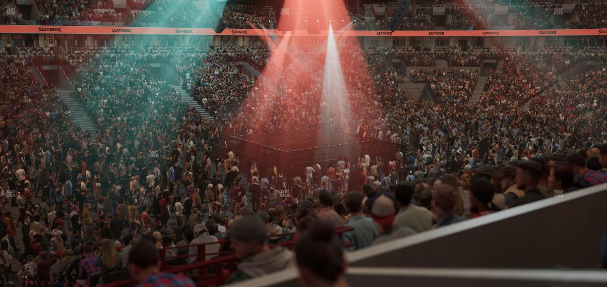 United Center - Section Level I Suite 6 Seat View