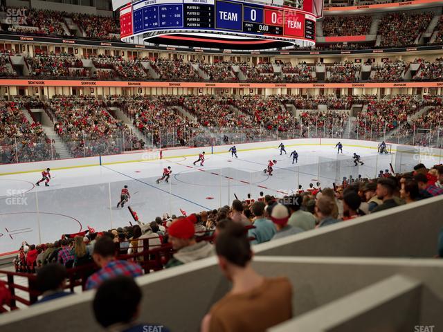 United Center - Section Level I Suite 6 Seat View