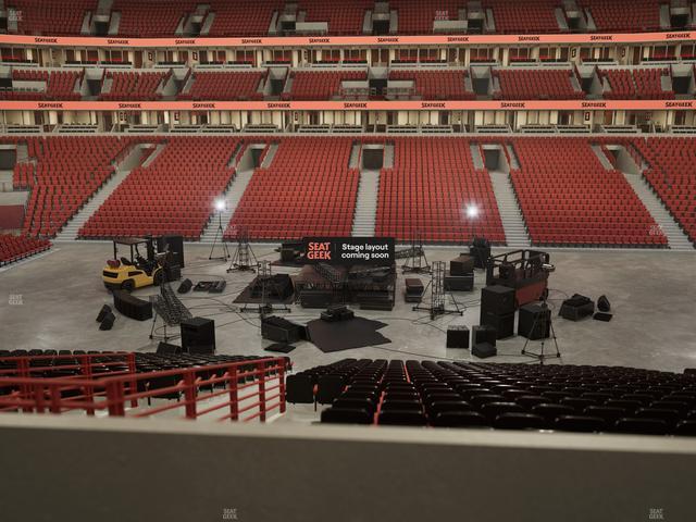 United Center - Section Level I Suite 60 Seat View United Center - Section Level I Suite 60 Seat View