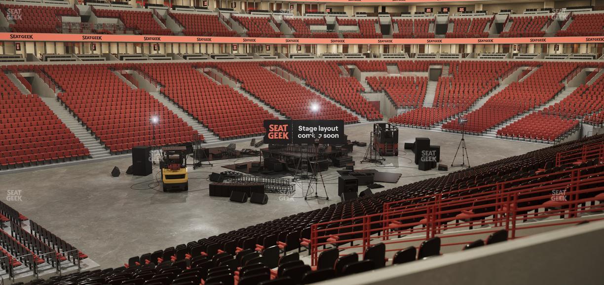 United Center - Section Level I Suite 7 Seat View