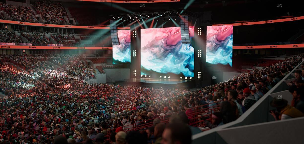 United Center - Section Level I Suite 7 Seat View