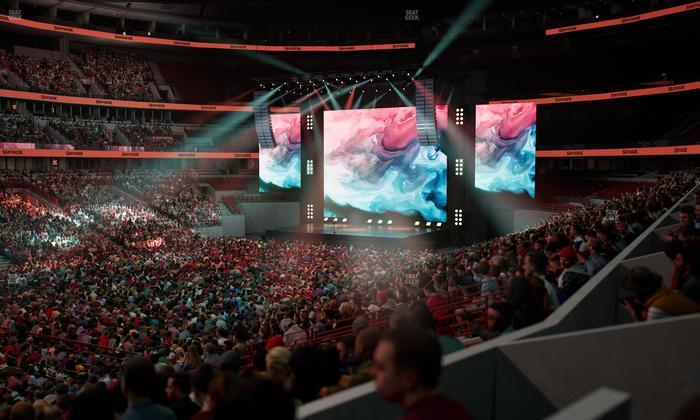 United Center - Section Level I Suite 7 Seat View