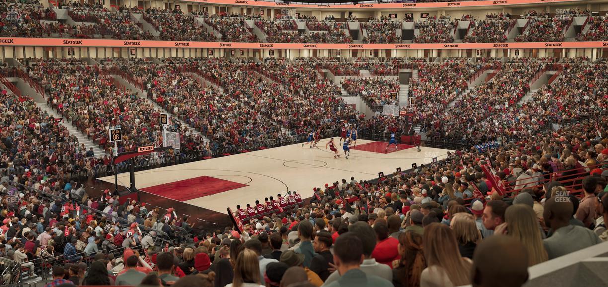 United Center - Section Level I Suite 8 Seat View