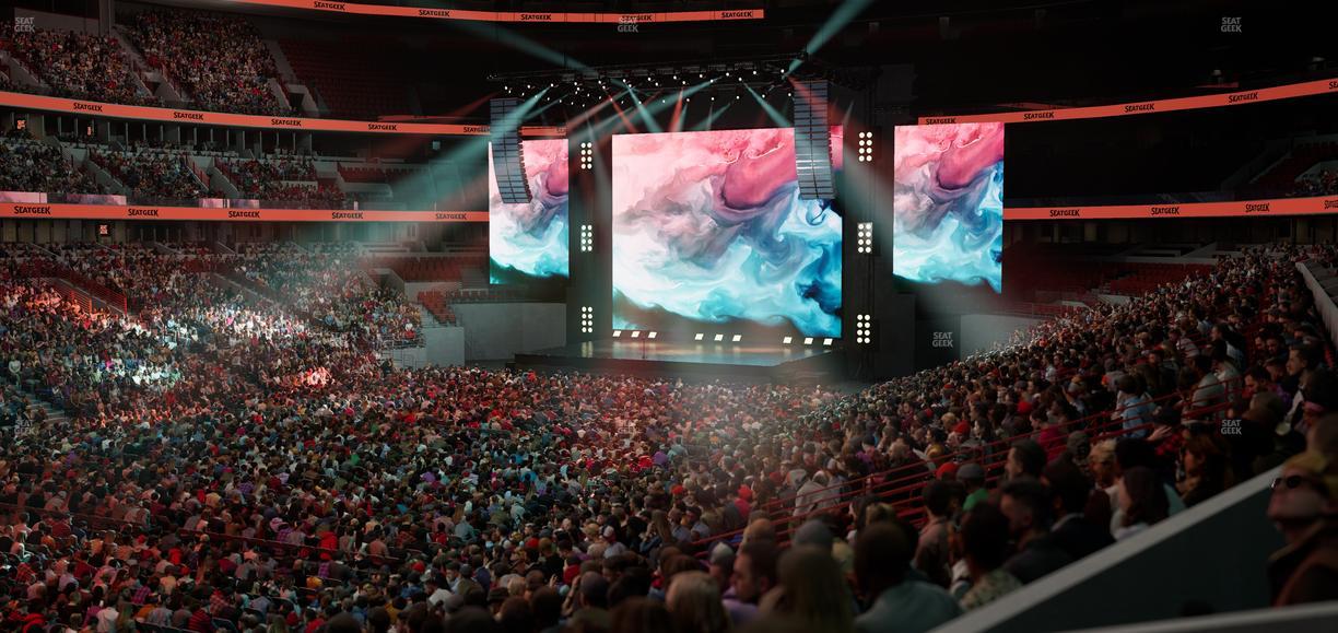 United Center - Section Level I Suite 8 Seat View