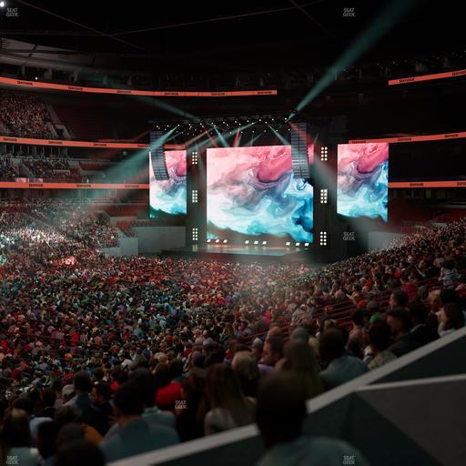 United Center - Section Level I Suite 8 Seat View