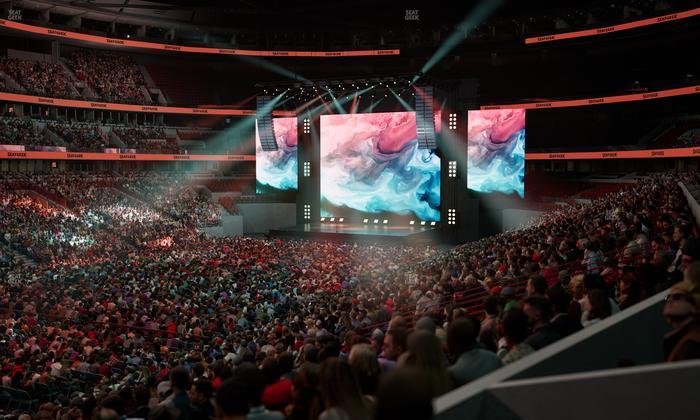 United Center - Section Level I Suite 8 Seat View
