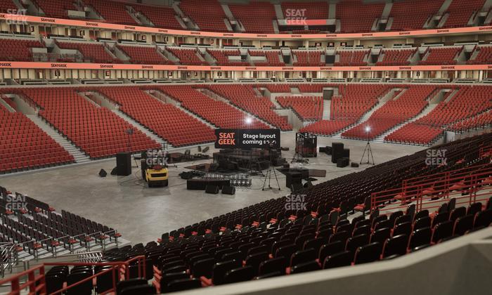 United Center - Section Level I Suite 8 Seat View