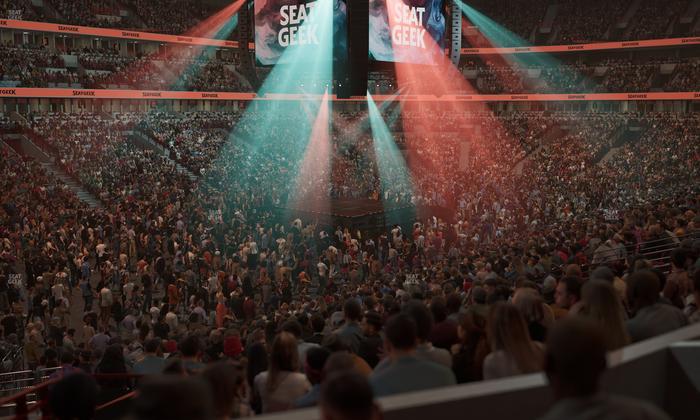 United Center - Section Level I Suite 8 Seat View