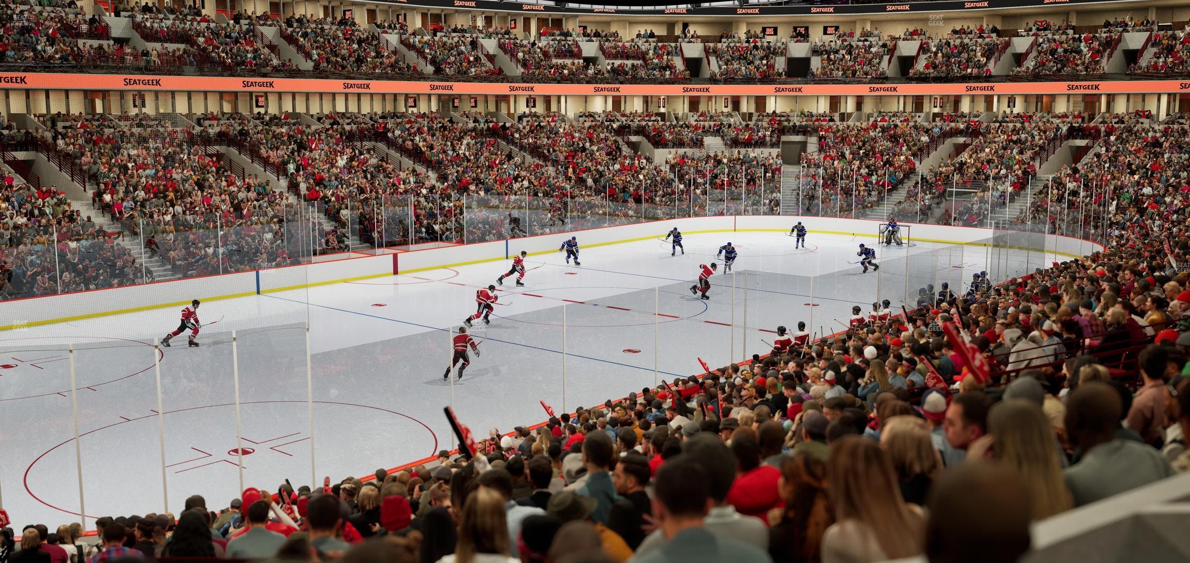 United Center - Section Level I Suite 8 Seat View