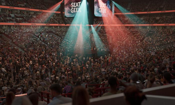 United Center - Section Level I Suite 9 Seat View