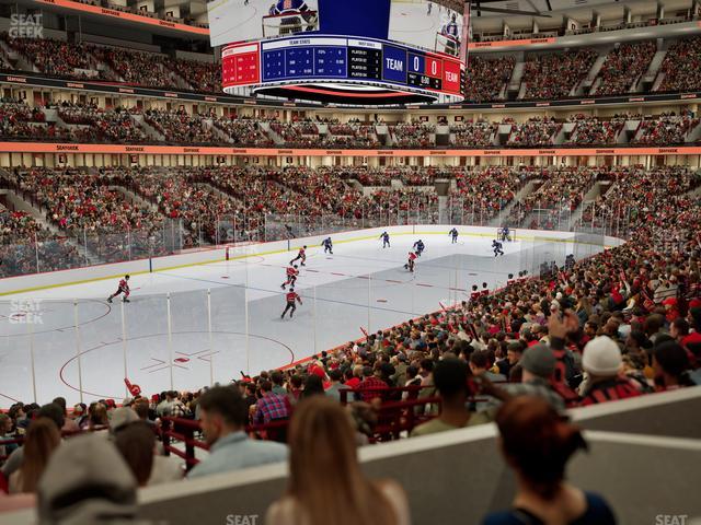United Center - Section Level I Suite 9 Seat View