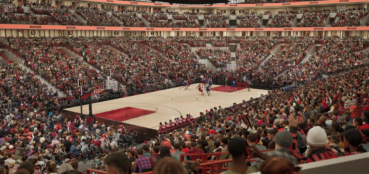 United Center - Section Level I Suite 9 Seat View