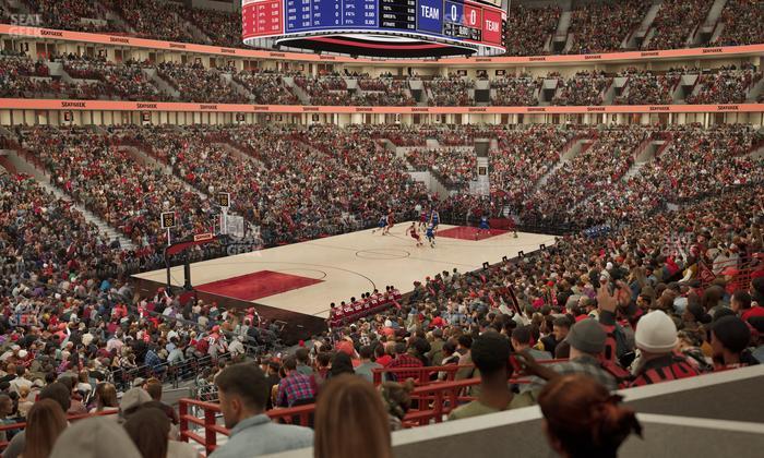 United Center - Section Level I Suite 9 Seat View