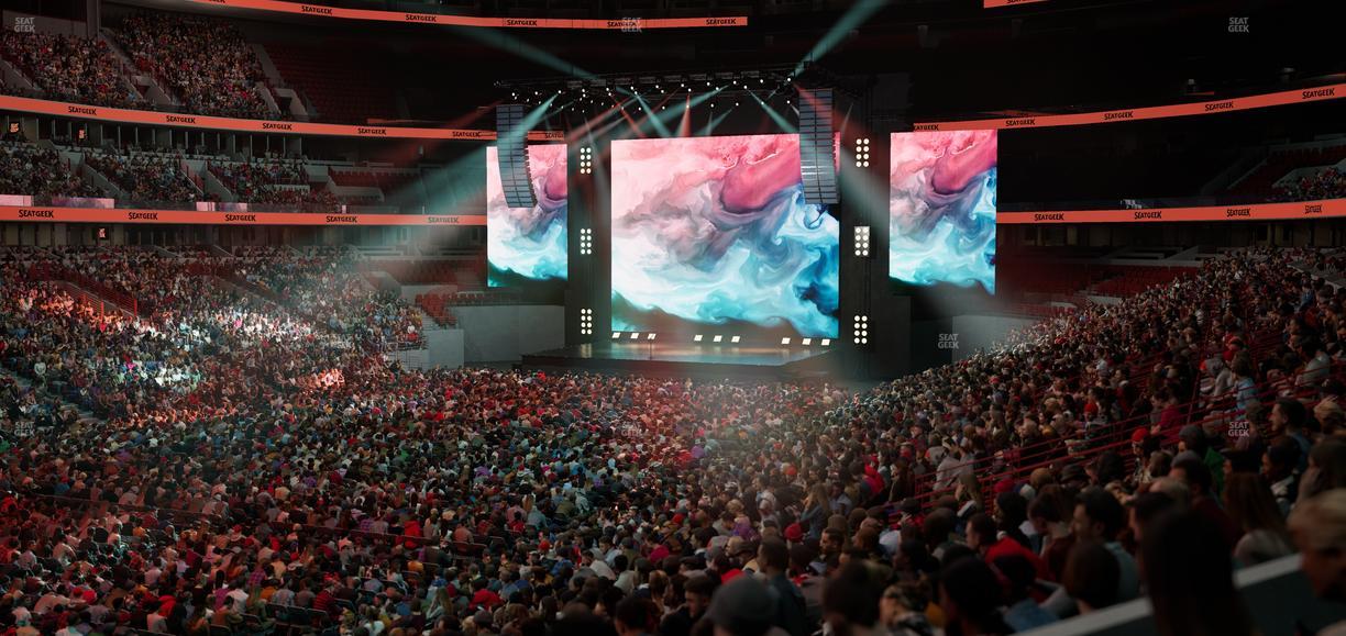 United Center - Section Level I Suite 9 Seat View