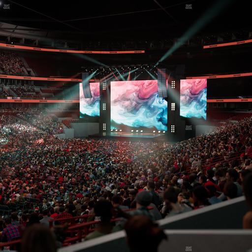 United Center - Section Level I Suite 9 Seat View
