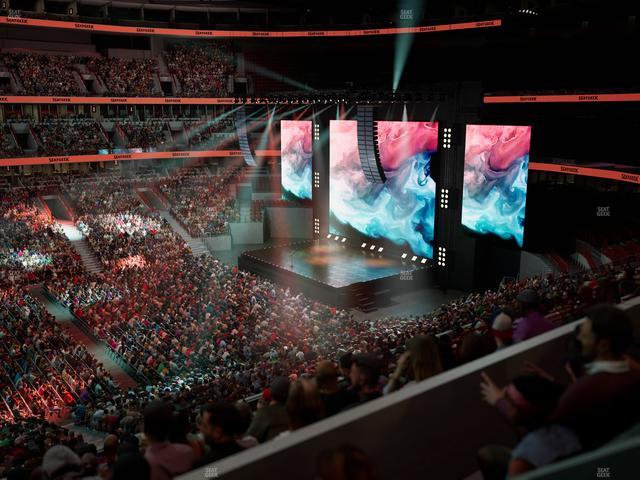 United Center - Section Level Ii Suite 2 Seat View United Center - Section Level Ii Suite 2 Seat View