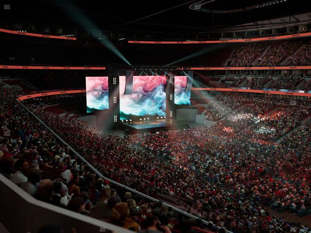 United Center - Section Level Ii Suite 28 Seat View United Center - Section Level Ii Suite 28 Seat View