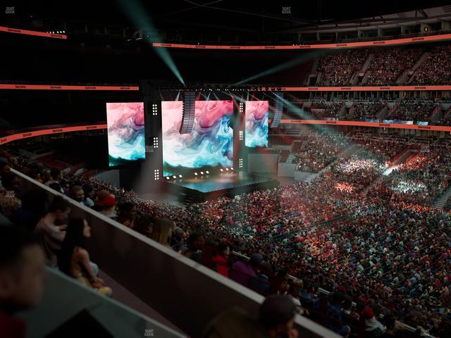 United Center - Section Level Ii Suite 31 Seat View United Center - Section Level Ii Suite 31 Seat View