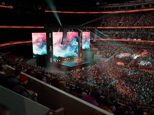 United Center - Section Level Ii Suite 33 Seat View United Center - Section Level Ii Suite 33 Seat View