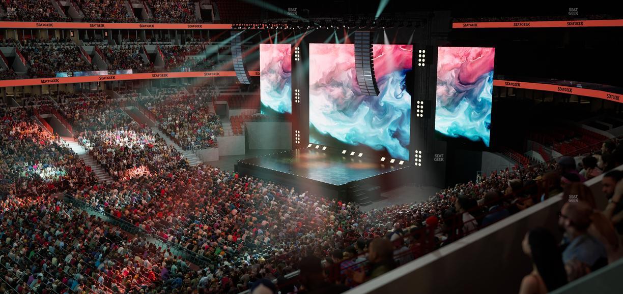 United Center - Section Level Ii Suite 4 Seat View