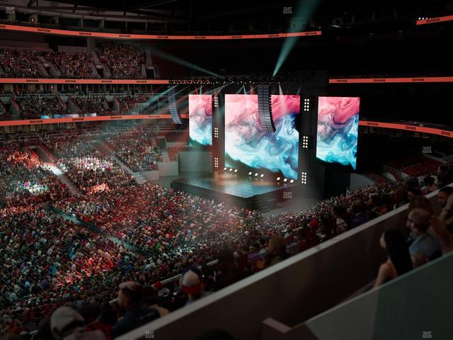 United Center - Section Level Ii Suite 4 Seat View United Center - Section Level Ii Suite 4 Seat View