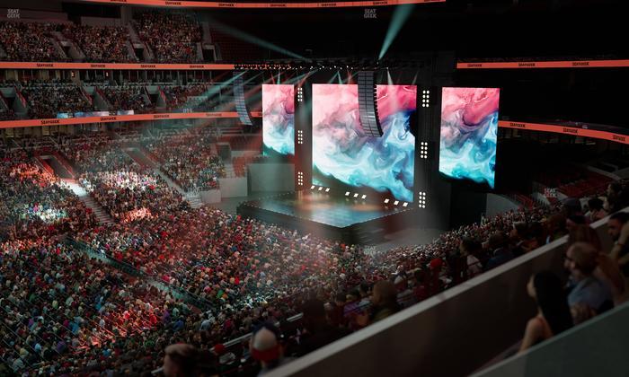 United Center - Section Level Ii Suite 4 Seat View