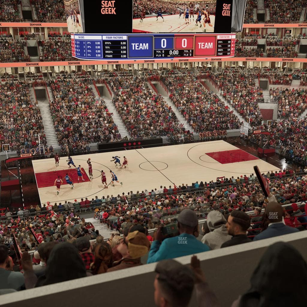 United Center - Section Level Ii Suite 40 Seat View