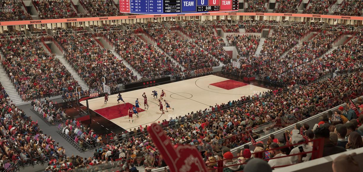 United Center - Section Level Ii Suite 44 Seat View
